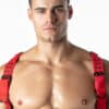 Leader Combat Harness Red Large