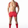 Leader Combat Harness Red Large