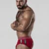 Locker Gear Backroom Bottomless Brief Red Small