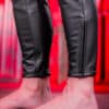 Mr. S Leather Piped Uniform Pant Red Size 34
