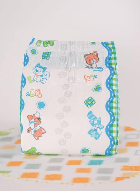 ABUniverse Little Pawz 2-Pack Diapers Medium