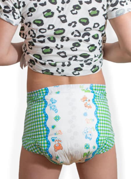 ABUniverse Little Pawz 2-Pack Diapers Medium