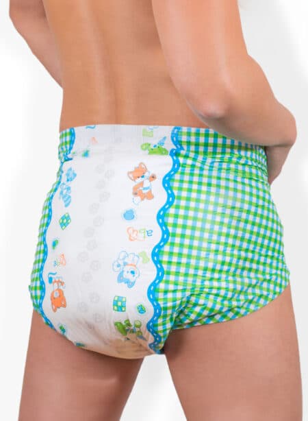 ABUniverse Little Pawz 2-Pack Diapers Medium