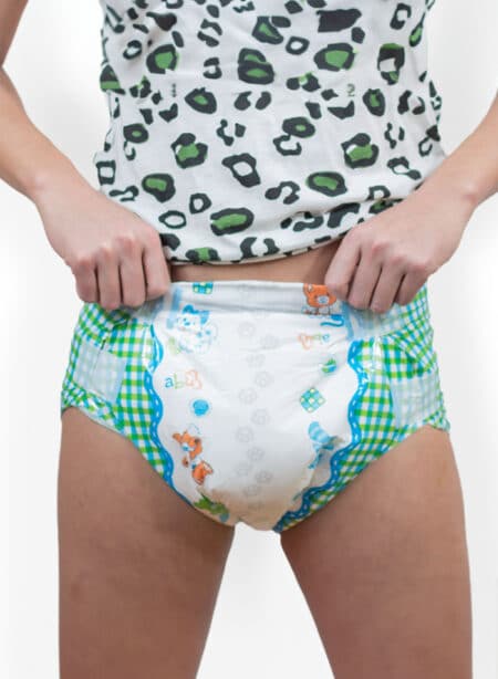 ABUniverse Little Pawz 2-Pack Diapers Medium