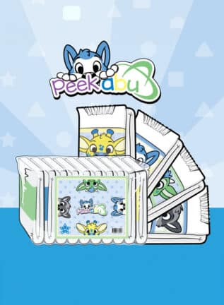 ABUniverse PeekABU 2-Pack Diapers X-Large