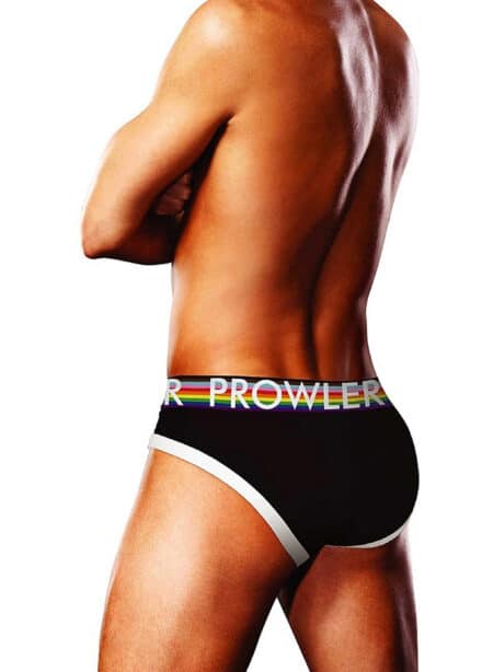 Prowler White Oversized Paw Brief Black Small