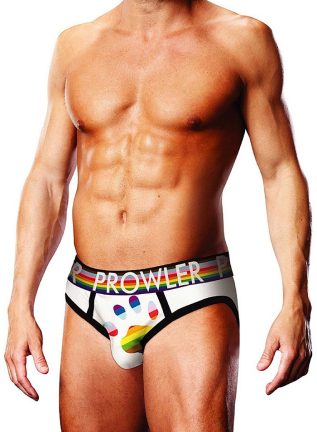 Prowler White Oversized Paw Brief White Small