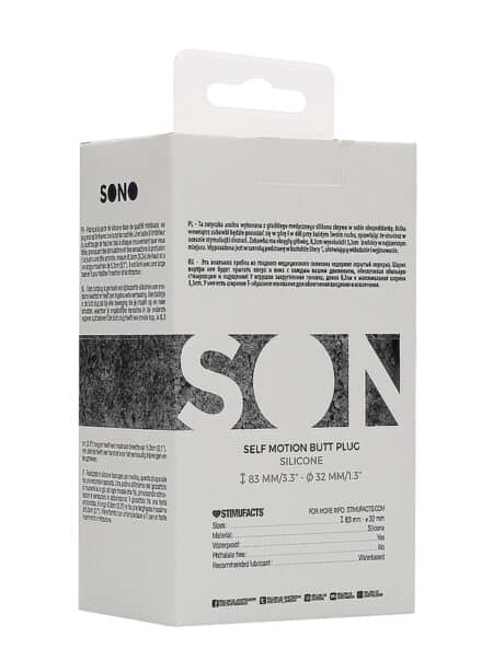 SONO No. 89 Self Motion Butt Plug