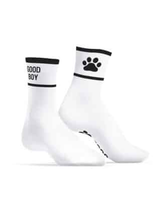 Sneakxx Sneaker Socks GOOD BOY Red