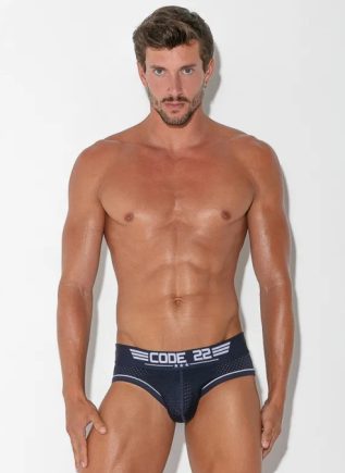 CODE 22 Army Brief Navy Blue Extra Large