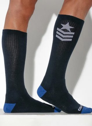 CODE 22 Military Socks Navy Blue One Size