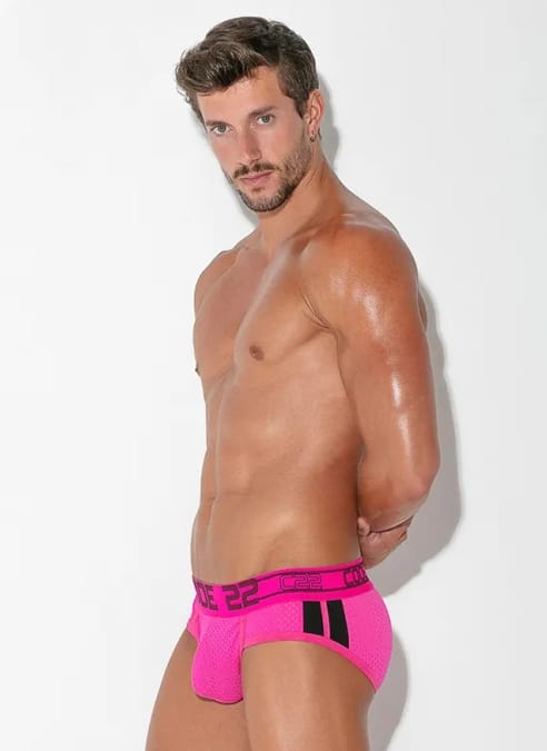 CODE 22 Motion Push-up Brief Pink Medium