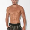 CODE 22 Openwork Jacquard Short Black Large