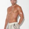 CODE 22 Openwork Jacquard Short Off-White Medium