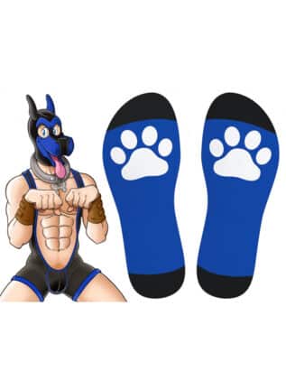 Kinky Puppy GOOD BOY High Socks Black