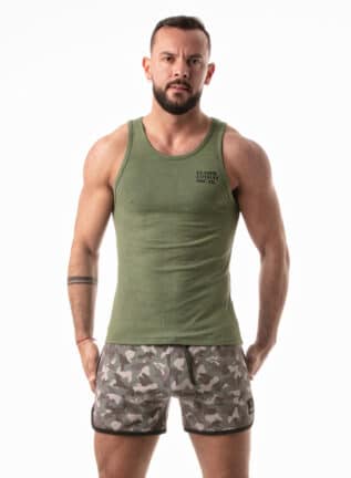 Leader G.I. Army Tanktop Khaki Small