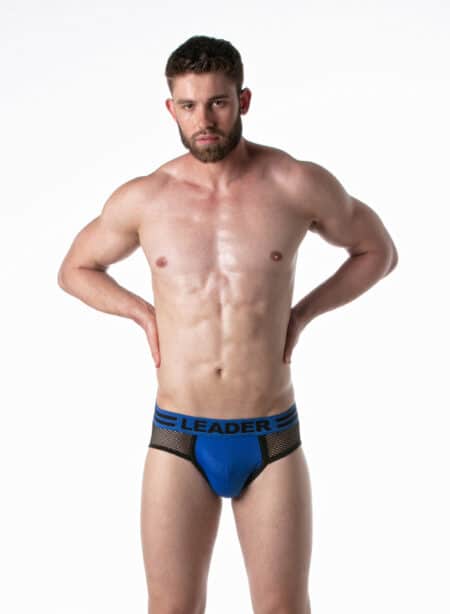 Leader Loaded Brief Blue Small