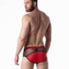 Leader Loaded Brief Red Small