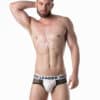 Leader Loaded Brief White Small