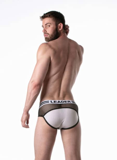 Leader Loaded Brief White Small