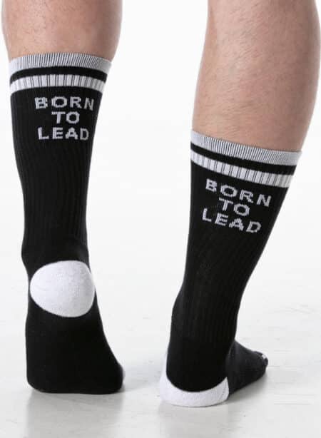 Leader Loaded Soccer Socks Black Small/Medium