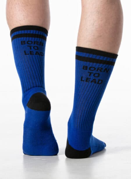 Leader Loaded Soccer Socks Blue Small/Medium