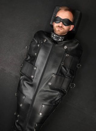 Mr. S Leather Deluxe Sleepsack Black Large