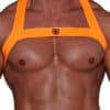 ToF Paris Fetish Harness Neon Orange