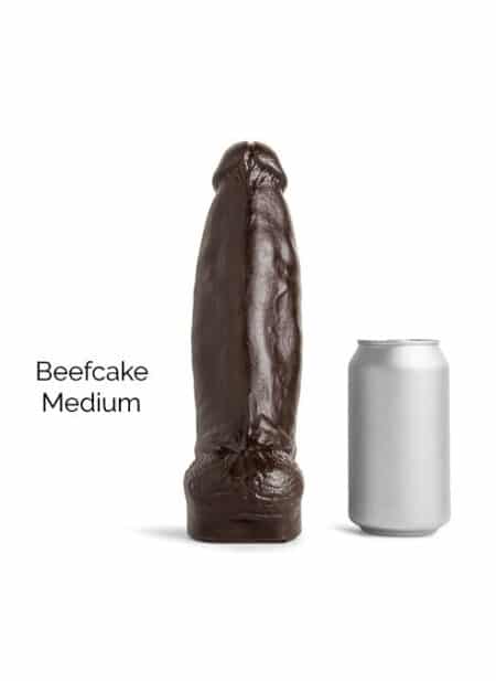 Hankey’s Toys Beefcake Dildo Brown Medium