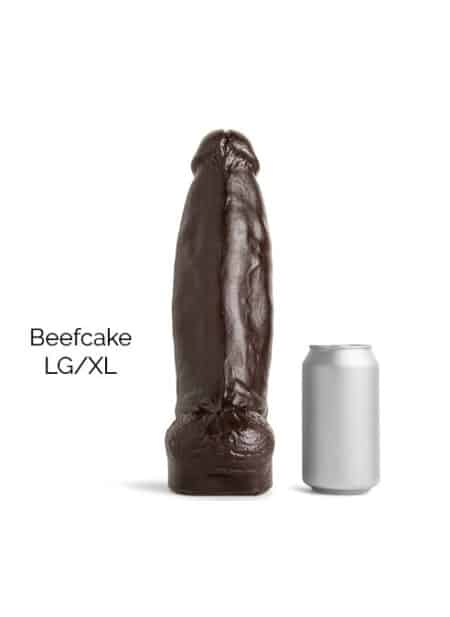 Hankey’s Toys Beefcake Dildo Brown Medium