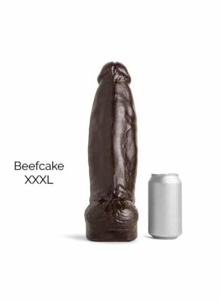 Hankey’s Toys Beefcake Dildo Brown Medium