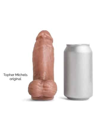 Hankey’s Toys Topher Michels Dildo Tan Medium