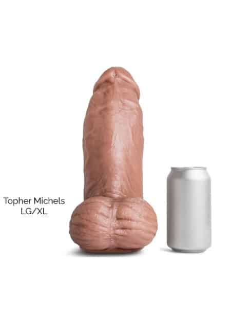 Hankey’s Toys Topher Michels Dildo Tan Medium