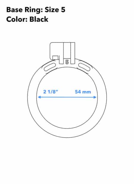 KINK3D Base Ring - 3 Standard Black