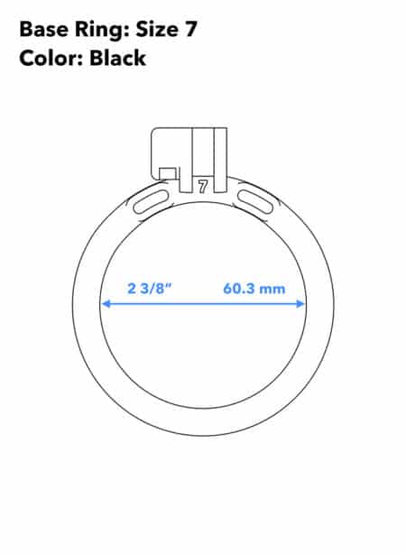 KINK3D Base Ring - 3 Standard Black
