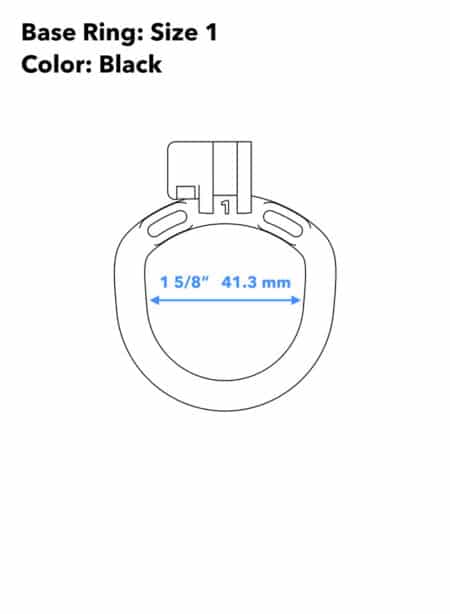KINK3D Base Ring - 3 Standard Black