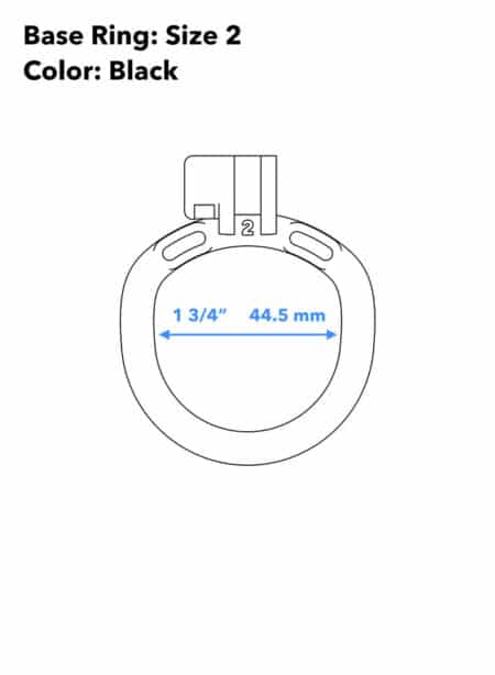 KINK3D Base Ring - 3 Standard Black