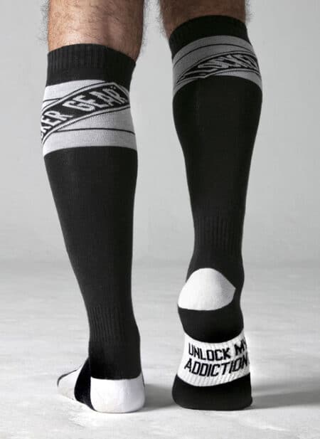 Locker Gear Knee High Socks White