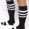 Cellblock 13 Linebacker Knee High Sock Black