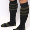 Cellblock 13 Linebacker Knee High Sock Green