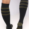 Cellblock 13 Linebacker Knee High Sock Green