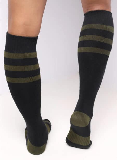 Cellblock 13 Linebacker Knee High Sock Green