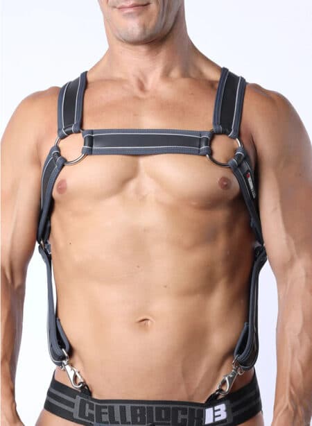 Cellblock 13 Mercury Harness Grey Large