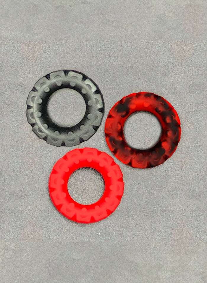 Topped Toys Silicone Heavy Tread Forge Red
