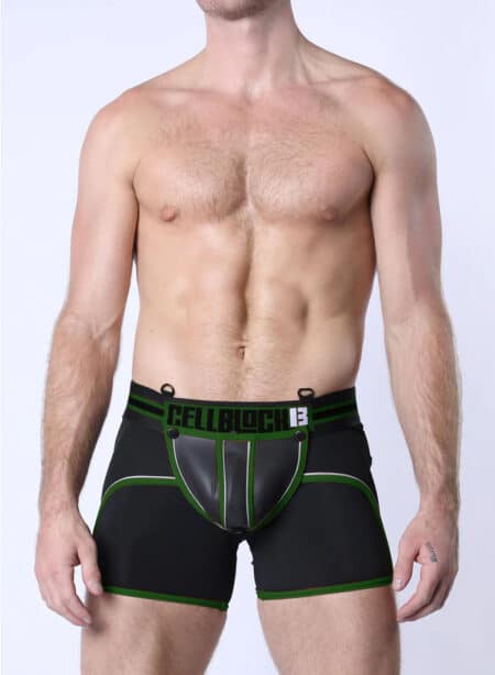 Cellblock 13 Mercury Boxer Green Small