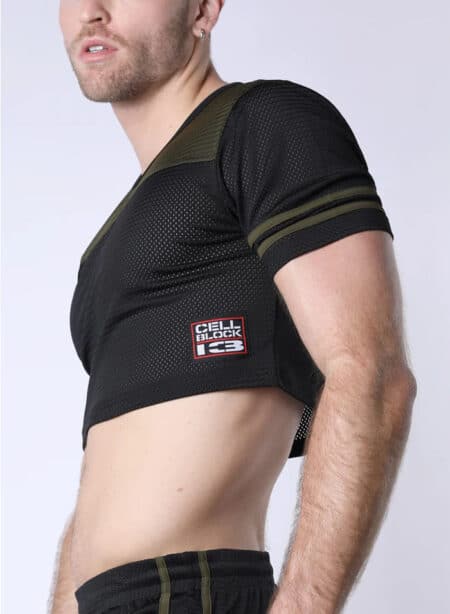 Cellblock 13 Take Down Cut Off Green Small