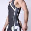 Cellblock 13 Take Down Singlet Jock Grey Small