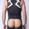 Cellblock 13 Take Down Singlet Jock Grey Small