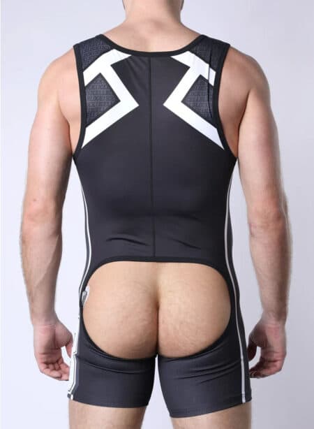 Cellblock 13 Take Down Singlet Jock Grey Small