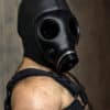 Mr. S Blackout Gas Mask Hood Small